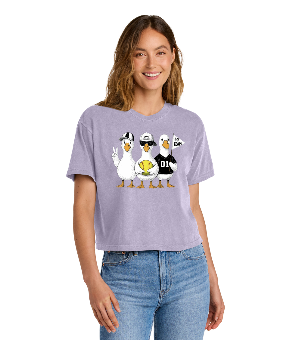 3 GEESE - Comfort Colors® Women’s Heavyweight Boxy Tee