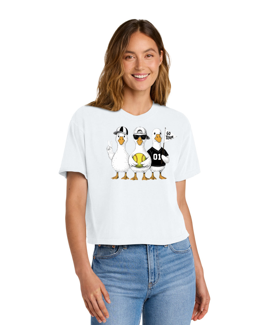 3 GEESE - Comfort Colors® Women’s Heavyweight Boxy Tee