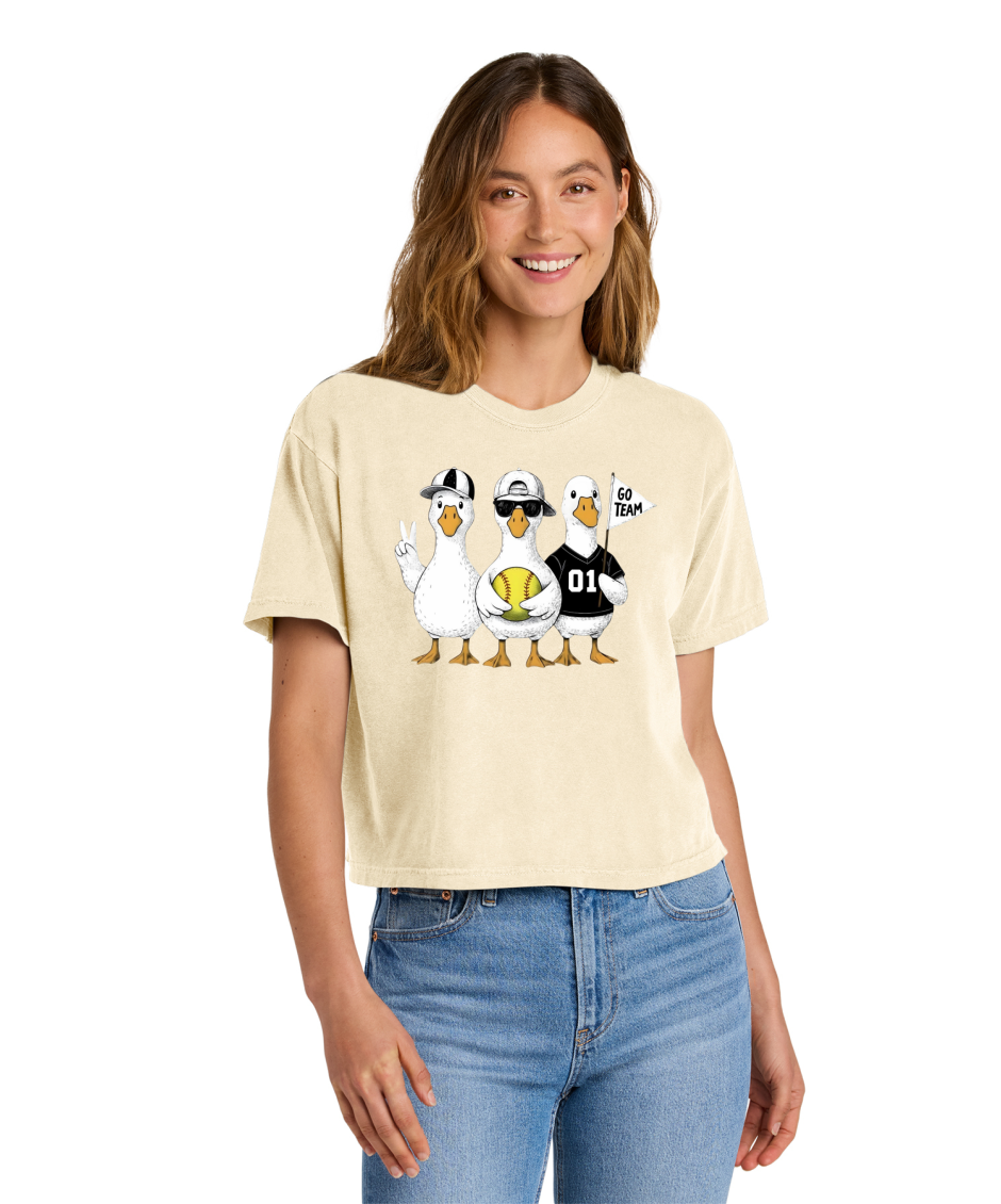 3 GEESE - Comfort Colors® Women’s Heavyweight Boxy Tee