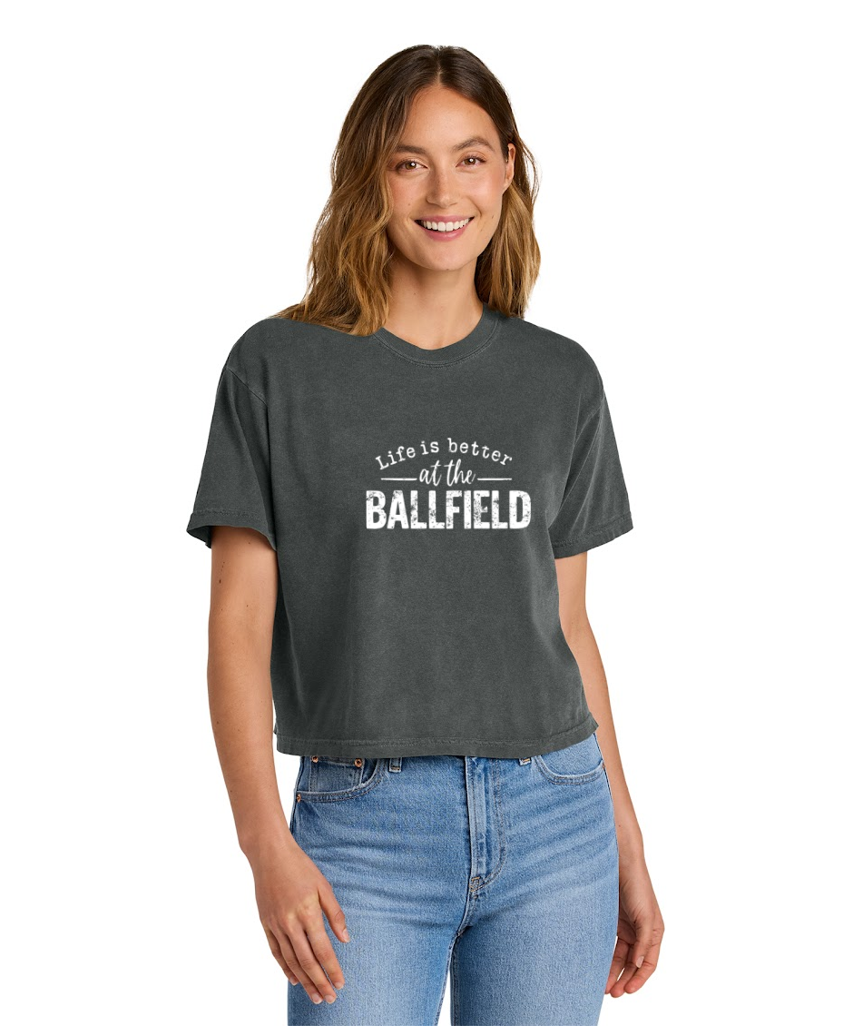 LIFE IS BETTER -Comfort Colors® Women’s Heavyweight Boxy Tee