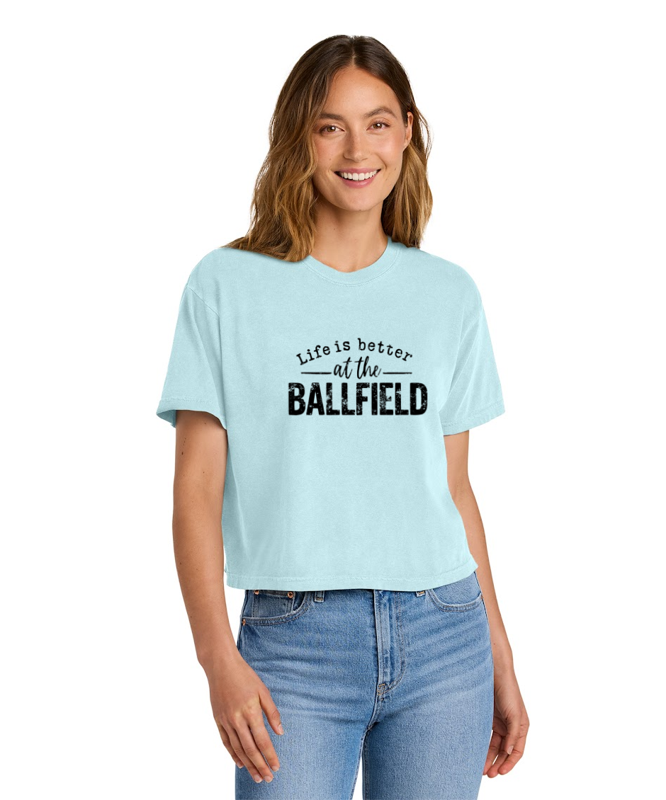 LIFE IS BETTER -Comfort Colors® Women’s Heavyweight Boxy Tee