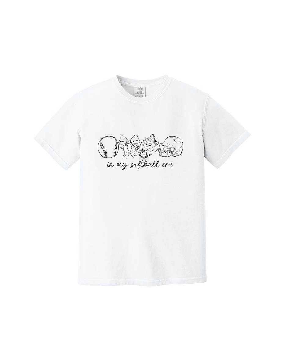 SOFTBALL ERA - Comfort Colors® Heavyweight Ring Spun Tee 1717