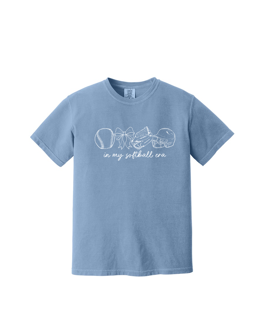 SOFTBALL ERA - Comfort Colors® Heavyweight Ring Spun Tee 1717