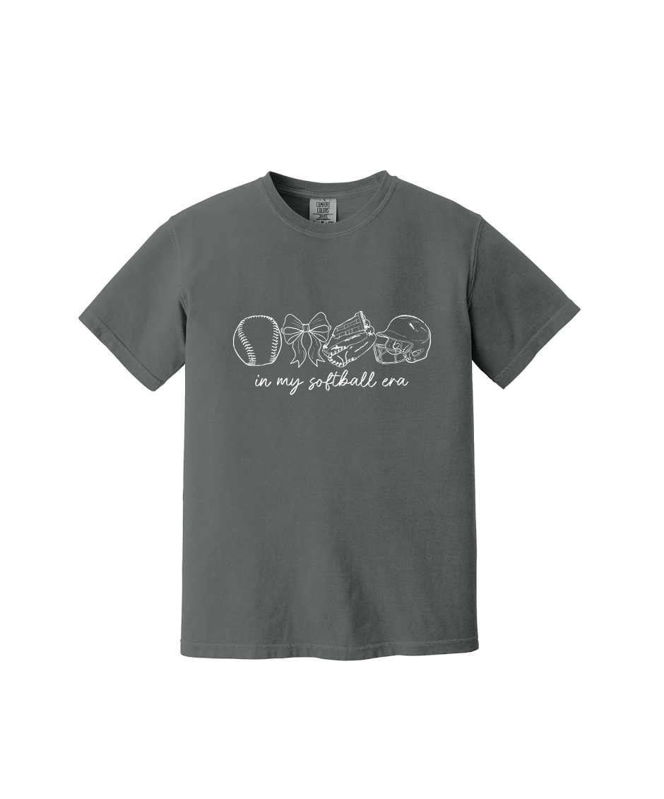 SOFTBALL ERA - Comfort Colors® Heavyweight Ring Spun Tee 1717