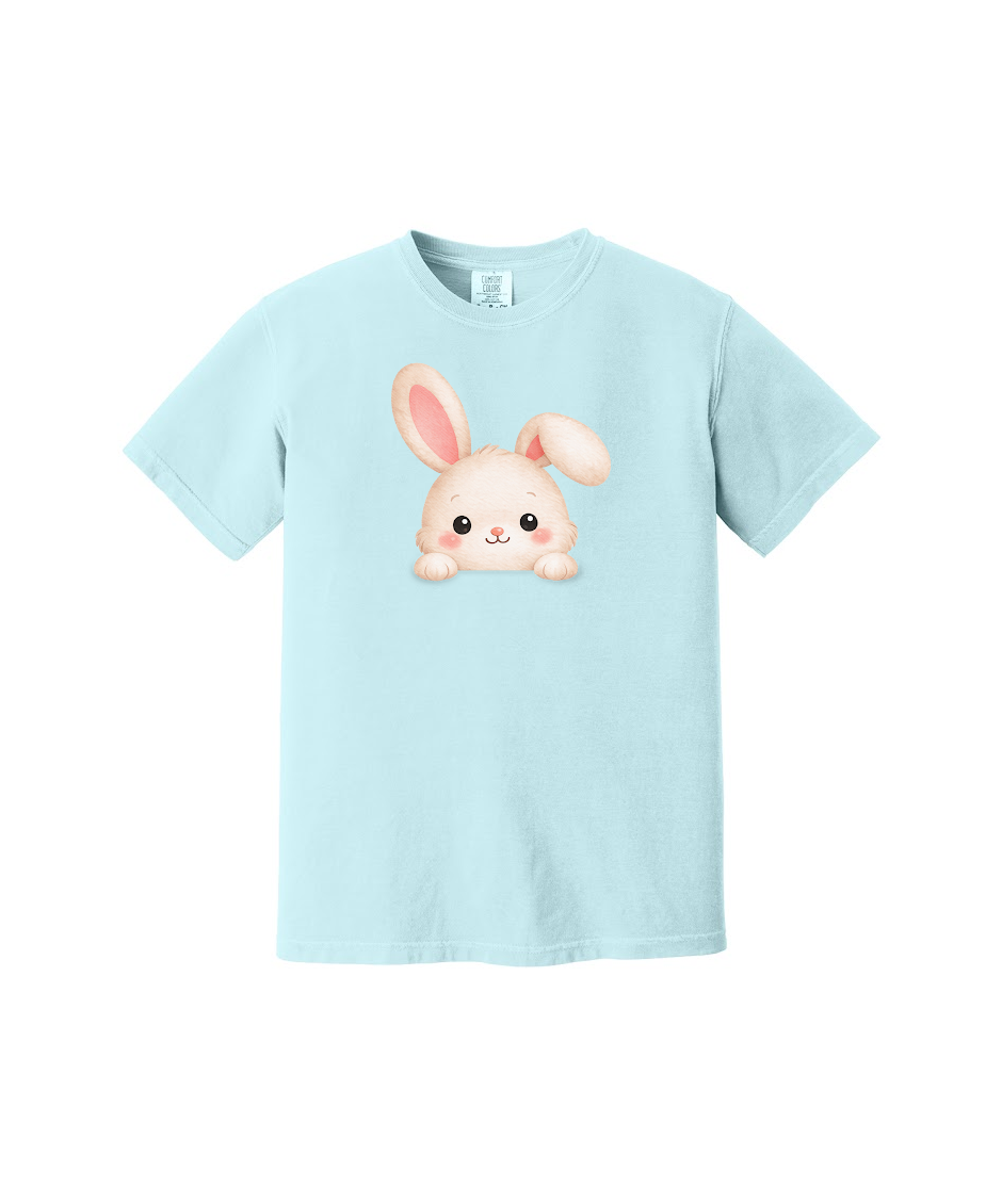 PEEPING BUNNY - Comfort Colors® Heavyweight Ring Spun Tee 1717