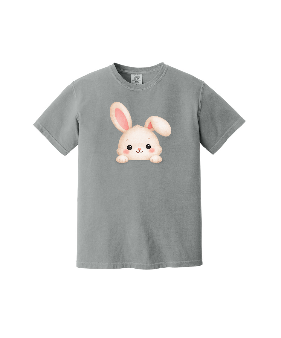 PEEPING BUNNY - Comfort Colors® Heavyweight Ring Spun Tee 1717
