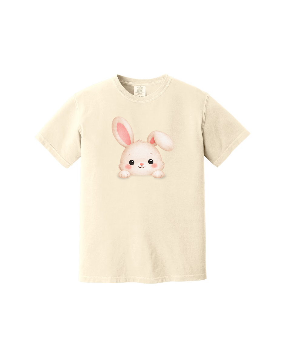 PEEPING BUNNY - Comfort Colors® Heavyweight Ring Spun Tee 1717