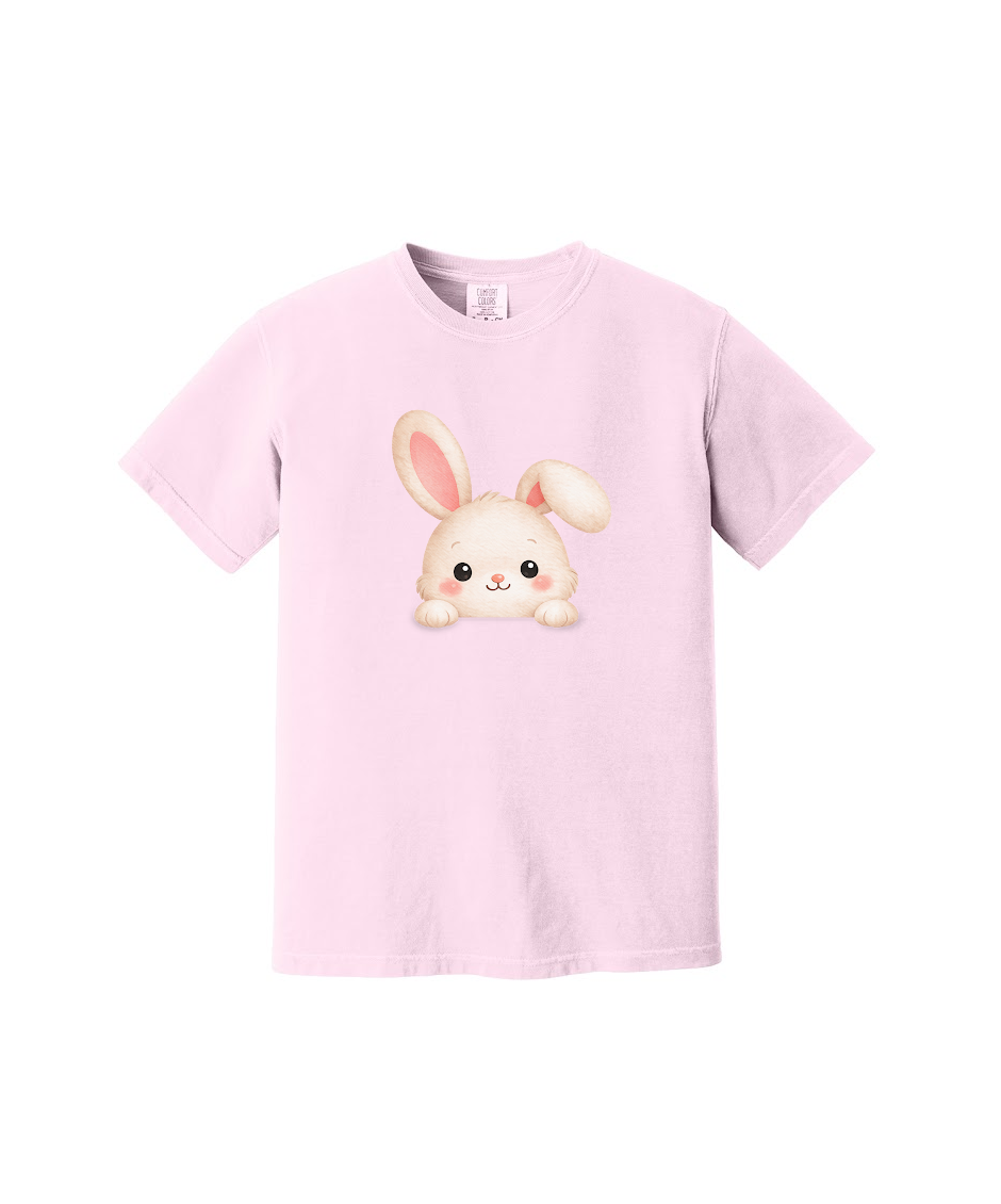 PEEPING BUNNY - Comfort Colors® Heavyweight Ring Spun Tee 1717