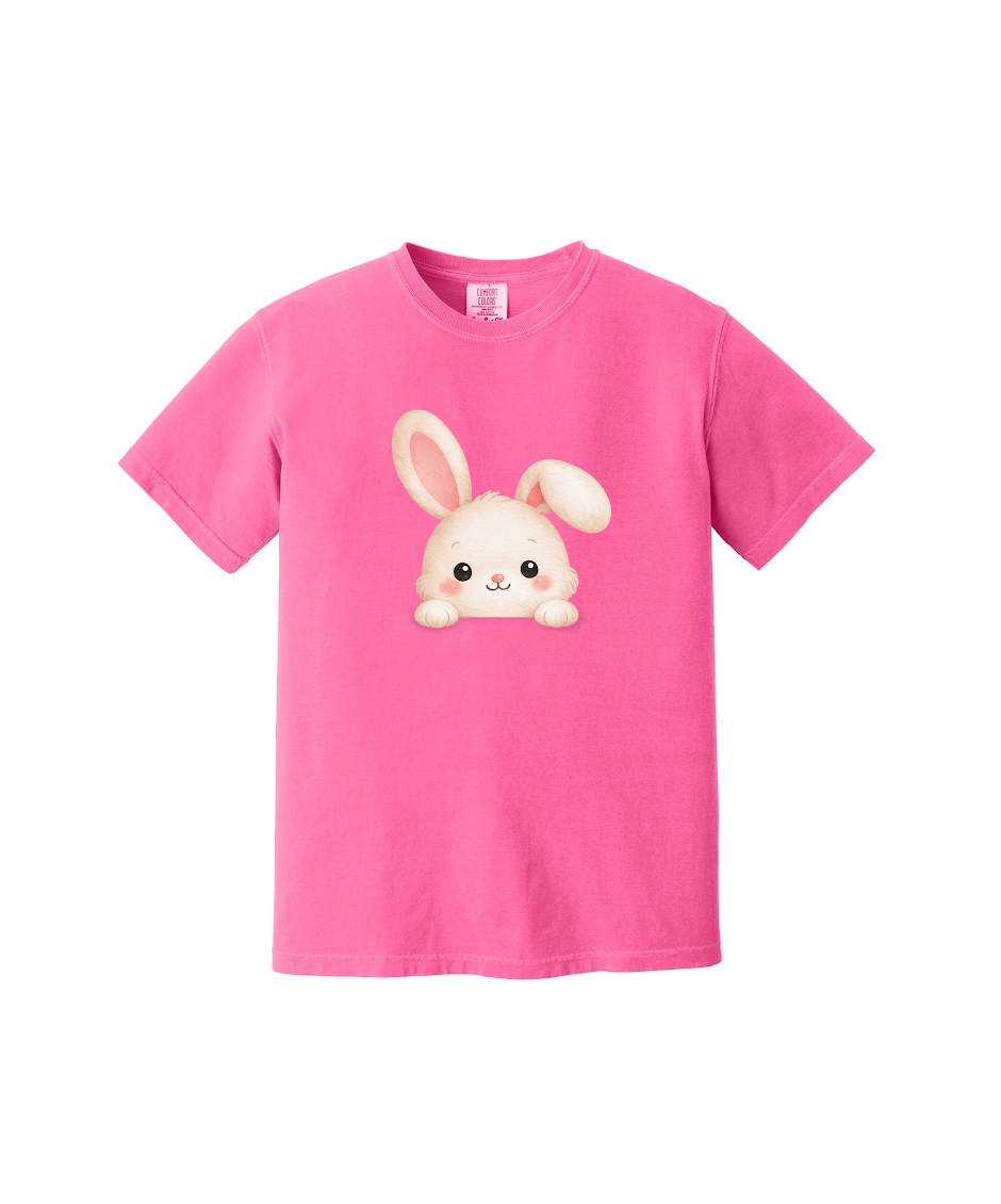 PEEPING BUNNY - Comfort Colors® Heavyweight Ring Spun Tee 1717