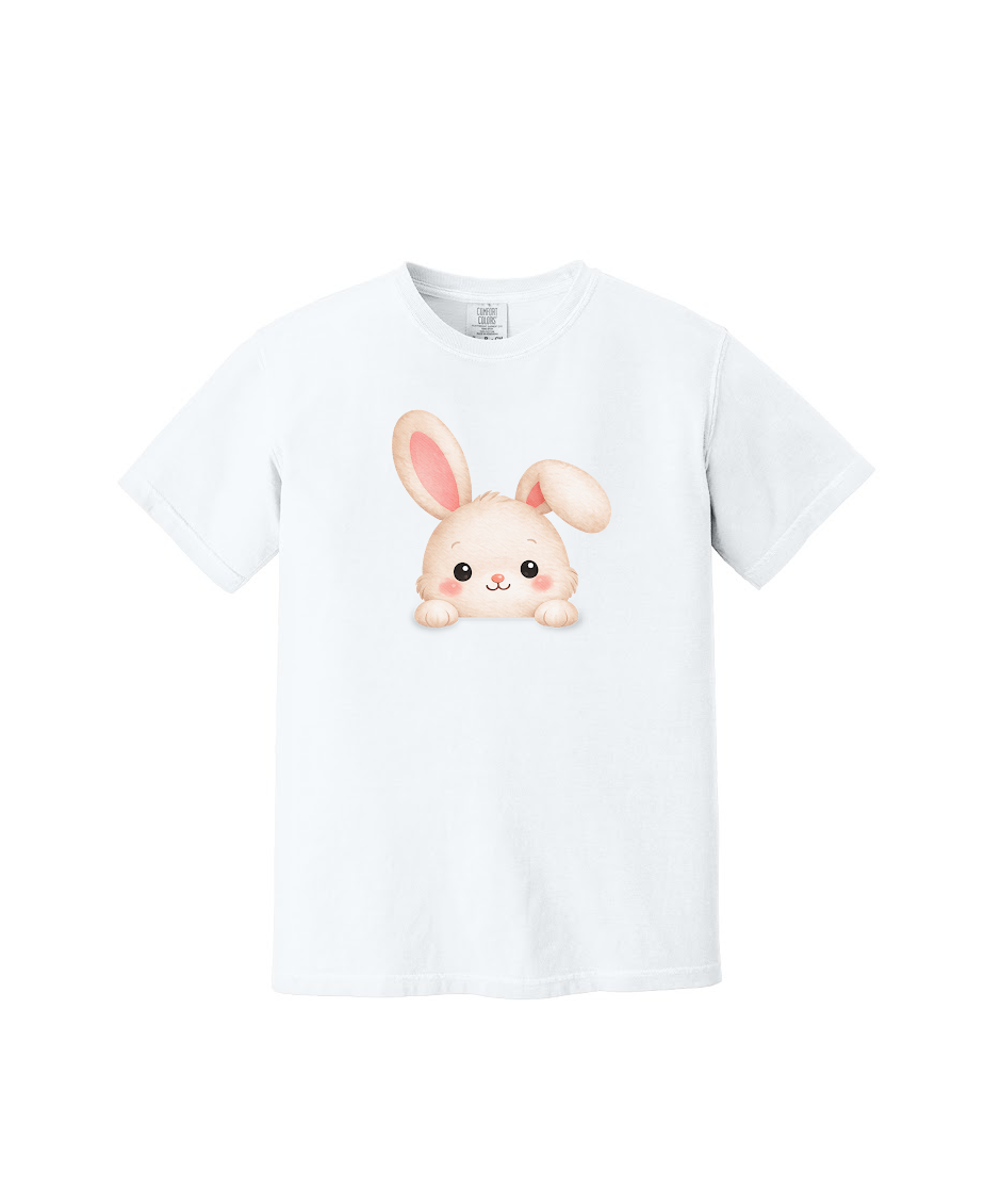 PEEPING BUNNY - Comfort Colors® Heavyweight Ring Spun Tee 1717