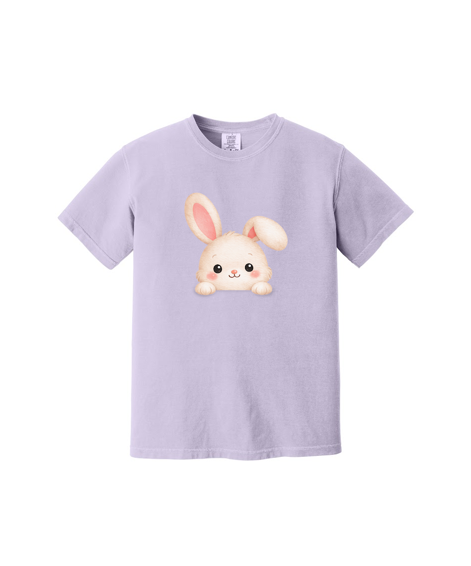 PEEPING BUNNY - Comfort Colors® Heavyweight Ring Spun Tee 1717