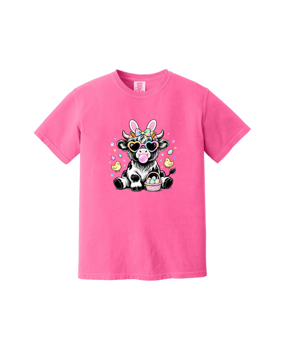 EASTER COW - Comfort Colors® Heavyweight Ring Spun Tee 1717
