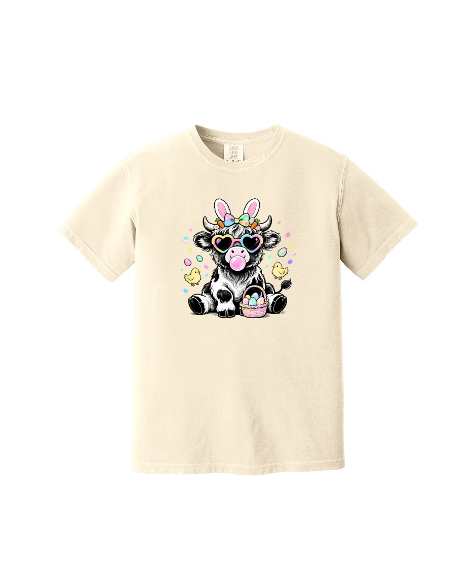 EASTER COW - Comfort Colors® Heavyweight Ring Spun Tee 1717
