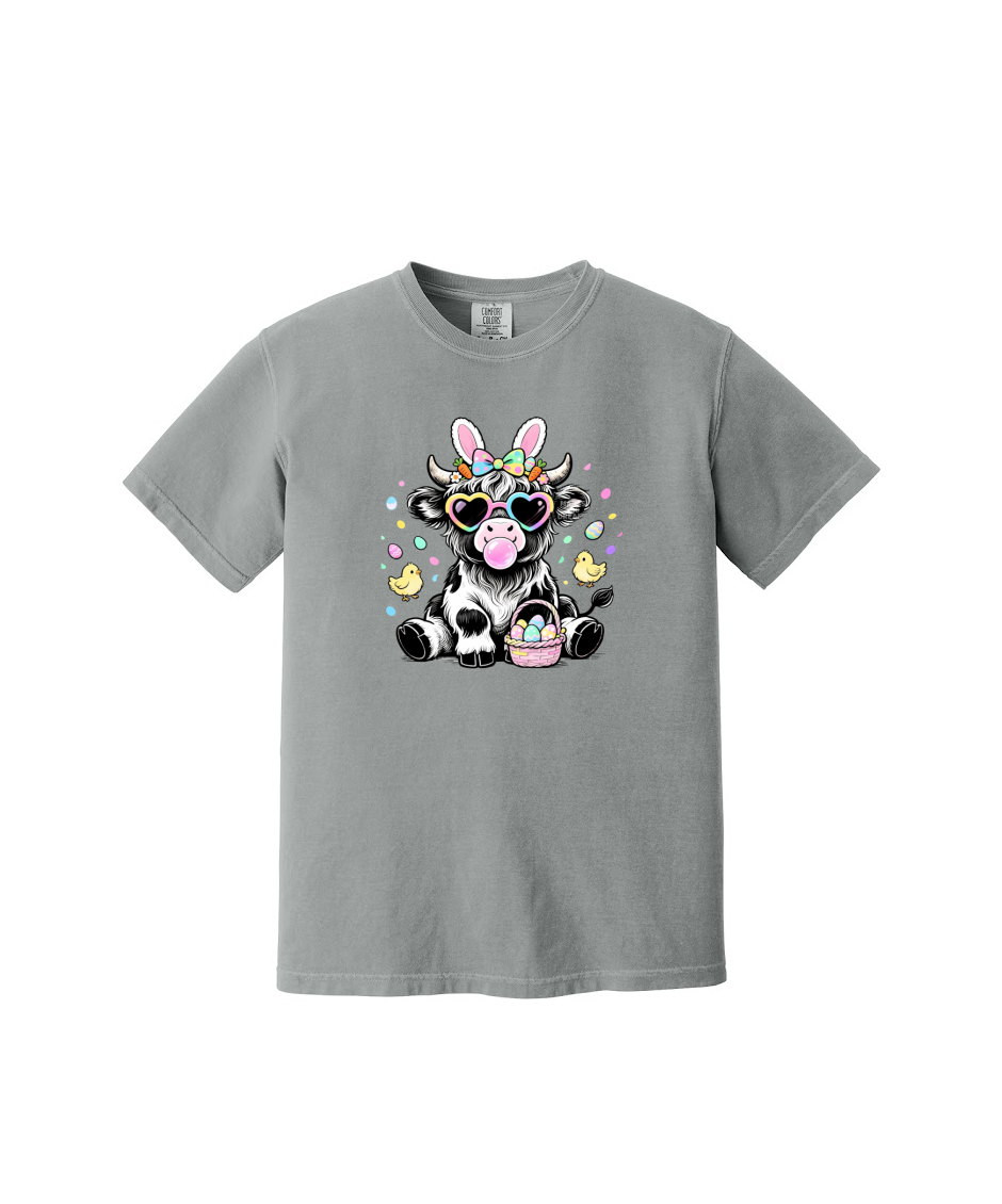 EASTER COW - Comfort Colors® Heavyweight Ring Spun Tee 1717