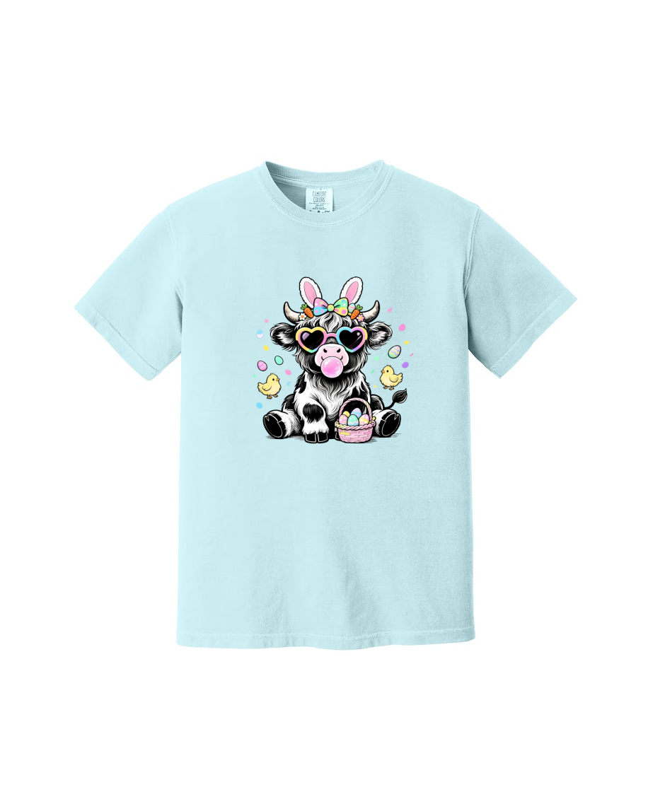 EASTER COW - Comfort Colors® Heavyweight Ring Spun Tee 1717