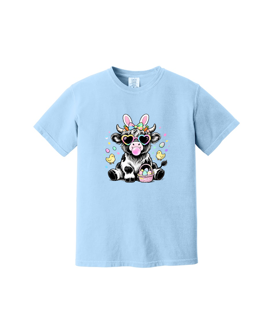 EASTER COW - Comfort Colors® Heavyweight Ring Spun Tee 1717