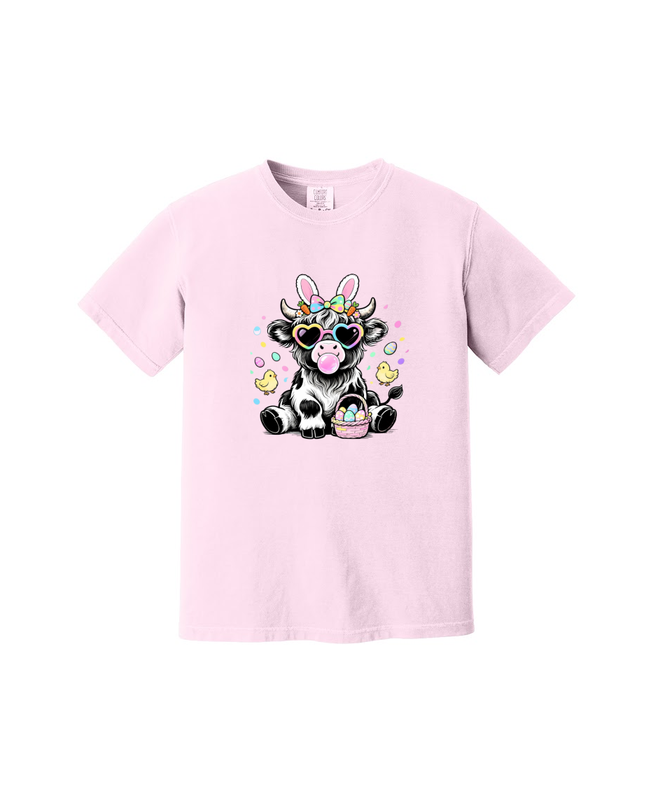 EASTER COW - Comfort Colors® Heavyweight Ring Spun Tee 1717