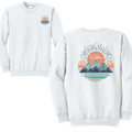 HE IS RISEN 2 - Port & Co™ Core Fleece Pullover Crew Neck Sweatshirt