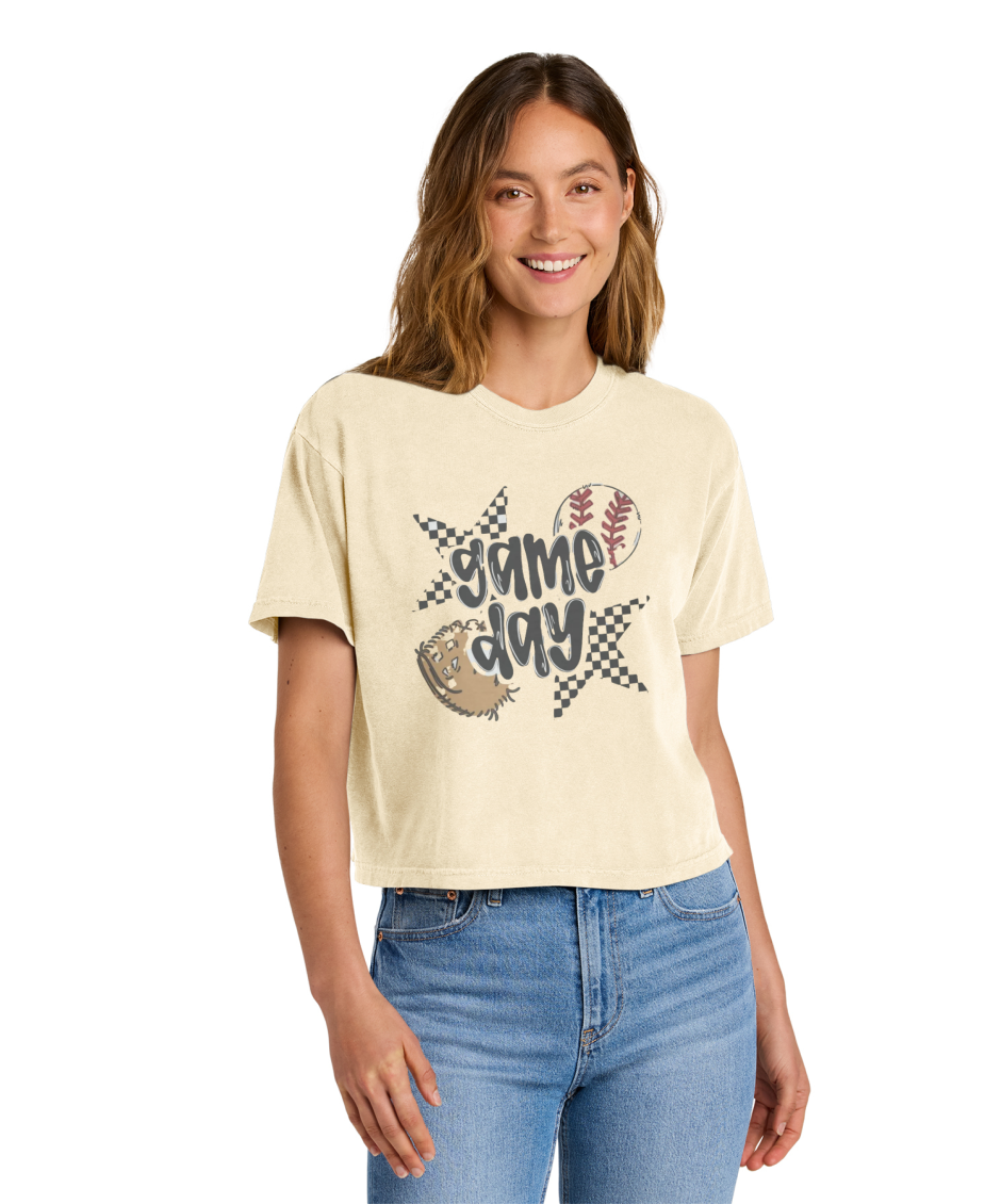 GAME DAY - Comfort Colors® Women’s Heavyweight Boxy Tee