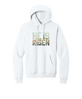 HE IS RISEN- Port & Co™ Core Fleece Pullover HOODED Sweatshirt