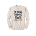 SALTY MOMS - Port & Co™ Core Fleece Pullover Crew Neck Sweatshirt (Copy) (Copy)