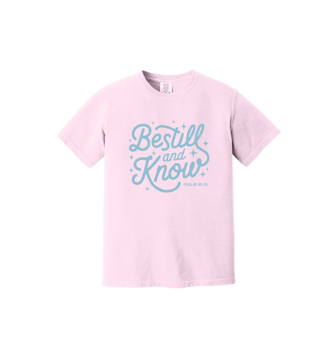 BE STILL - Comfort Colors® Heavyweight Ring Spun Tee 1717