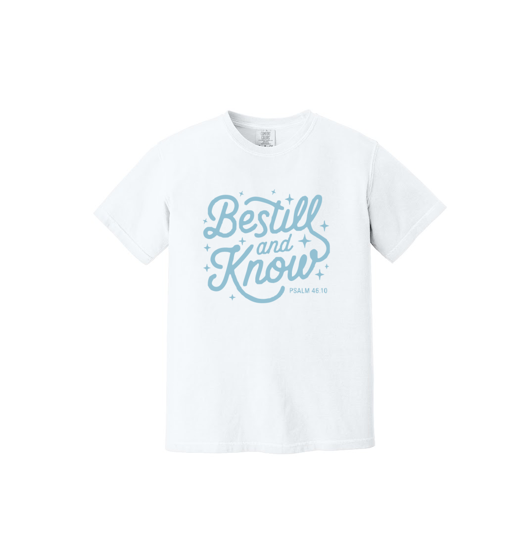 BE STILL - Comfort Colors® Heavyweight Ring Spun Tee 1717