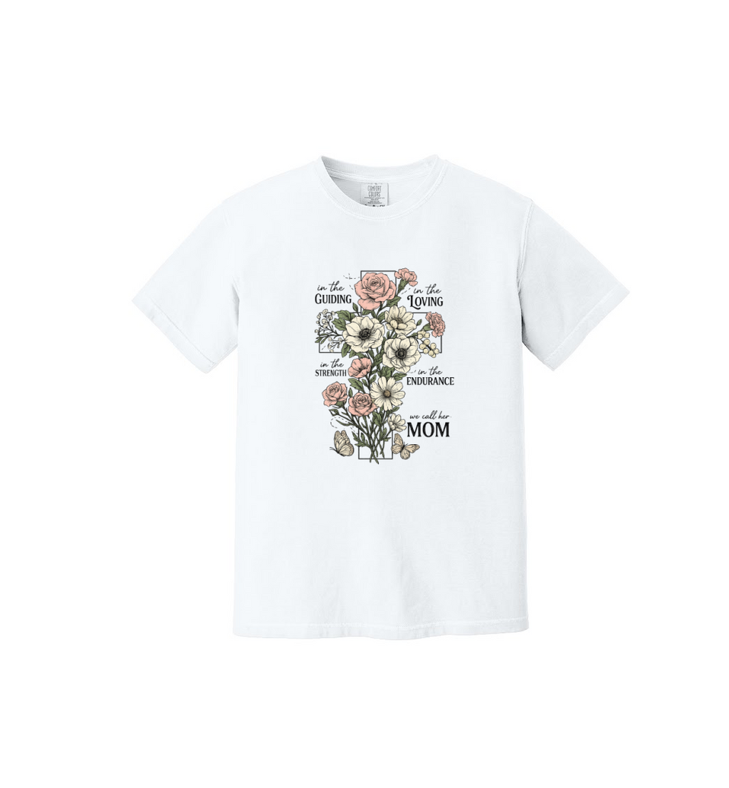 MOM CROSS - Comfort Colors® Heavyweight Ring Spun Tee 1717 (Copy)