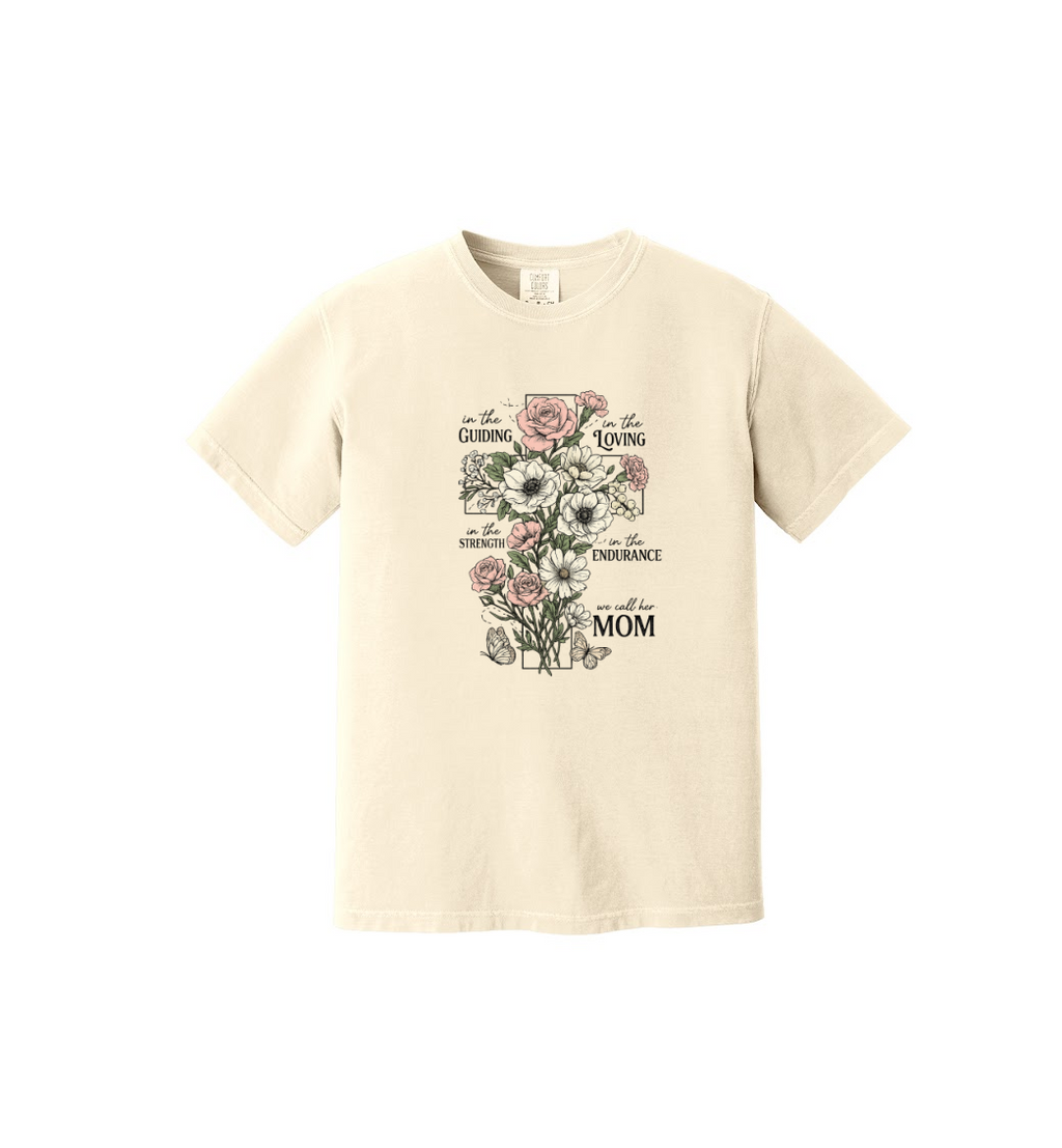 MOM CROSS - Comfort Colors® Heavyweight Ring Spun Tee 1717 (Copy)