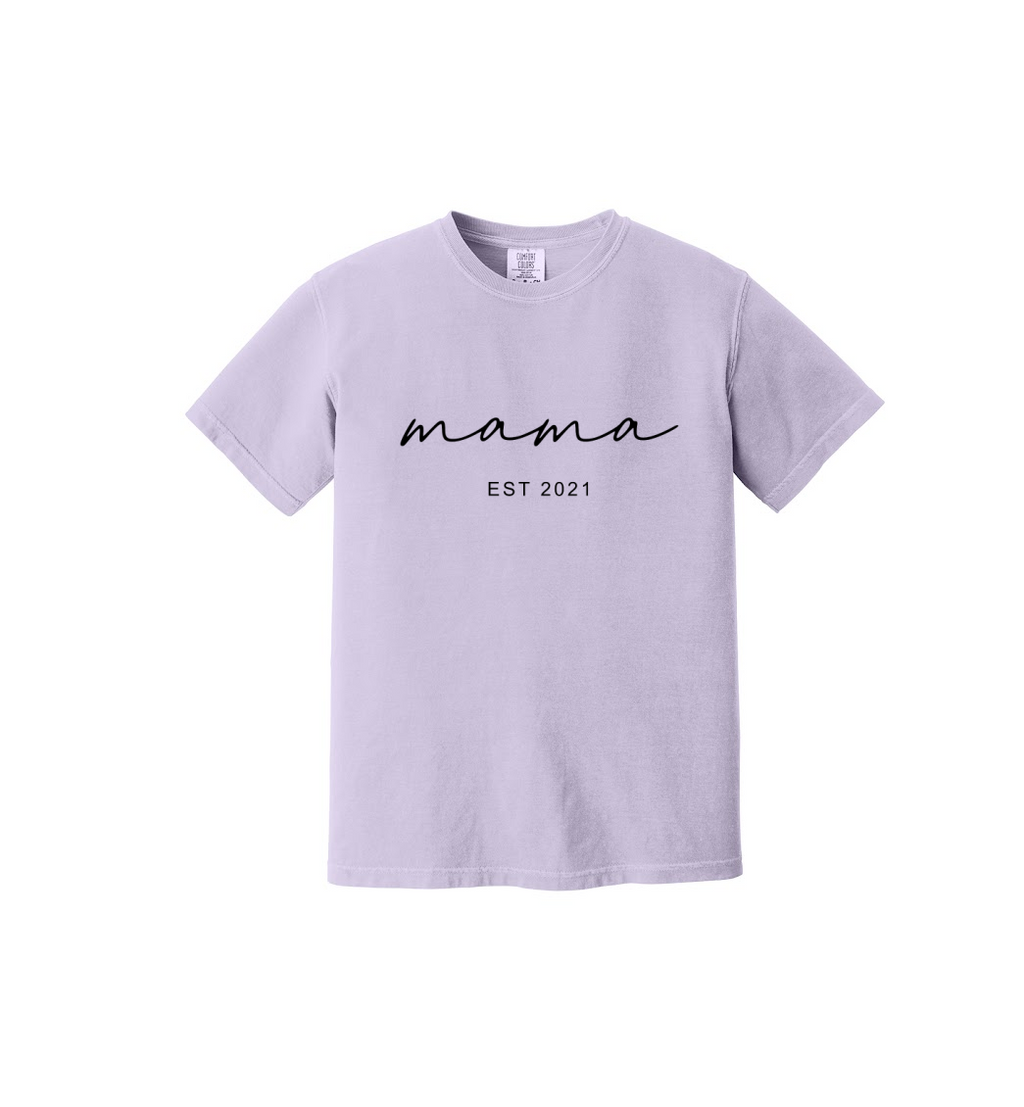 MAMA ESTABLISHED - Comfort Colors® Heavyweight Ring Spun Tee 1717 (Copy)
