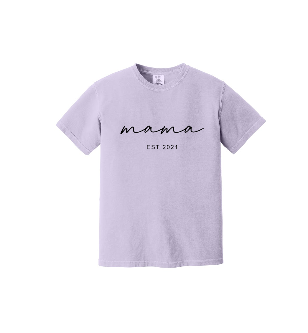 MAMA ESTABLISHED - Comfort Colors® Heavyweight Ring Spun Tee 1717 (Copy)