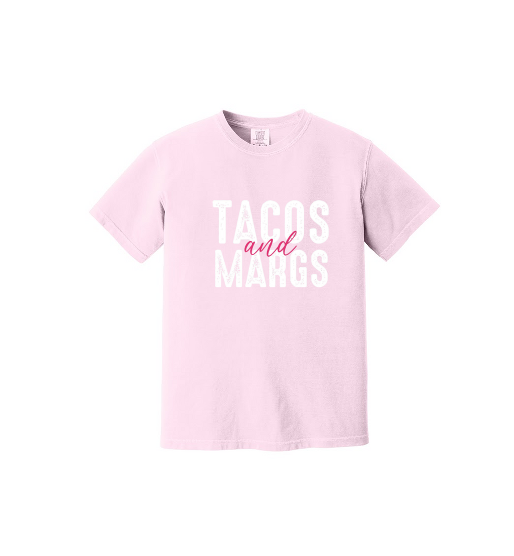 TACOS AND MARGS - Comfort Colors® Heavyweight Ring Spun Tee 1717