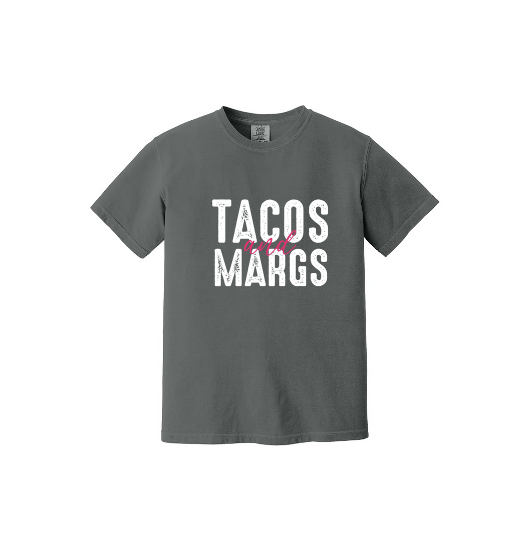 TACOS AND MARGS - Comfort Colors® Heavyweight Ring Spun Tee 1717