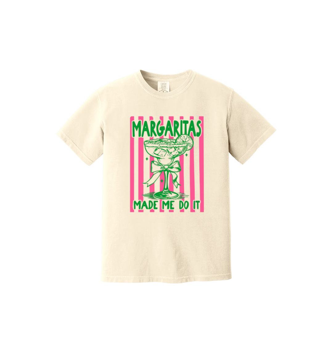 MARGARITAS - Comfort Colors® Heavyweight Ring Spun Tee 1717 (Copy) (Copy)