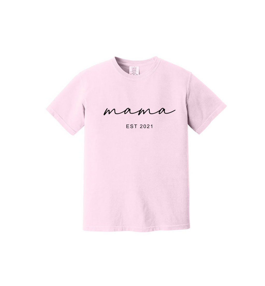 MAMA ESTABLISHED - Comfort Colors® Heavyweight Ring Spun Tee 1717 (Copy)