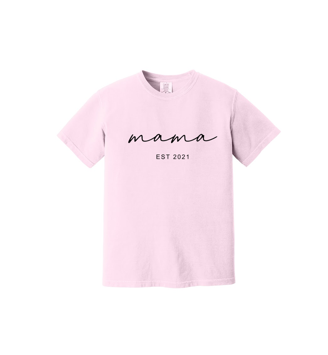 MAMA ESTABLISHED - Comfort Colors® Heavyweight Ring Spun Tee 1717 (Copy)