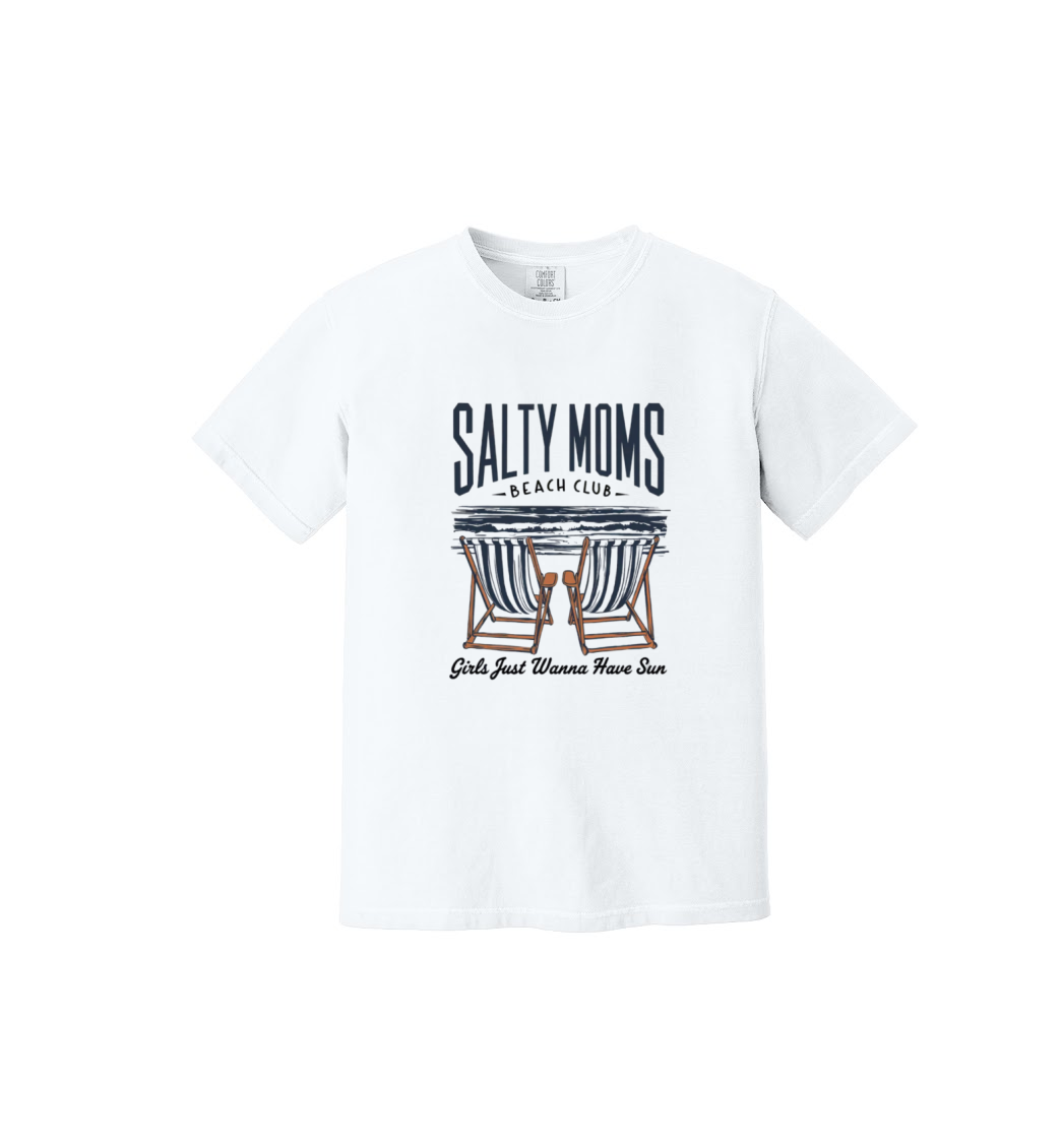 SALTY MOMS - Comfort Colors® Heavyweight Ring Spun Tee 1717