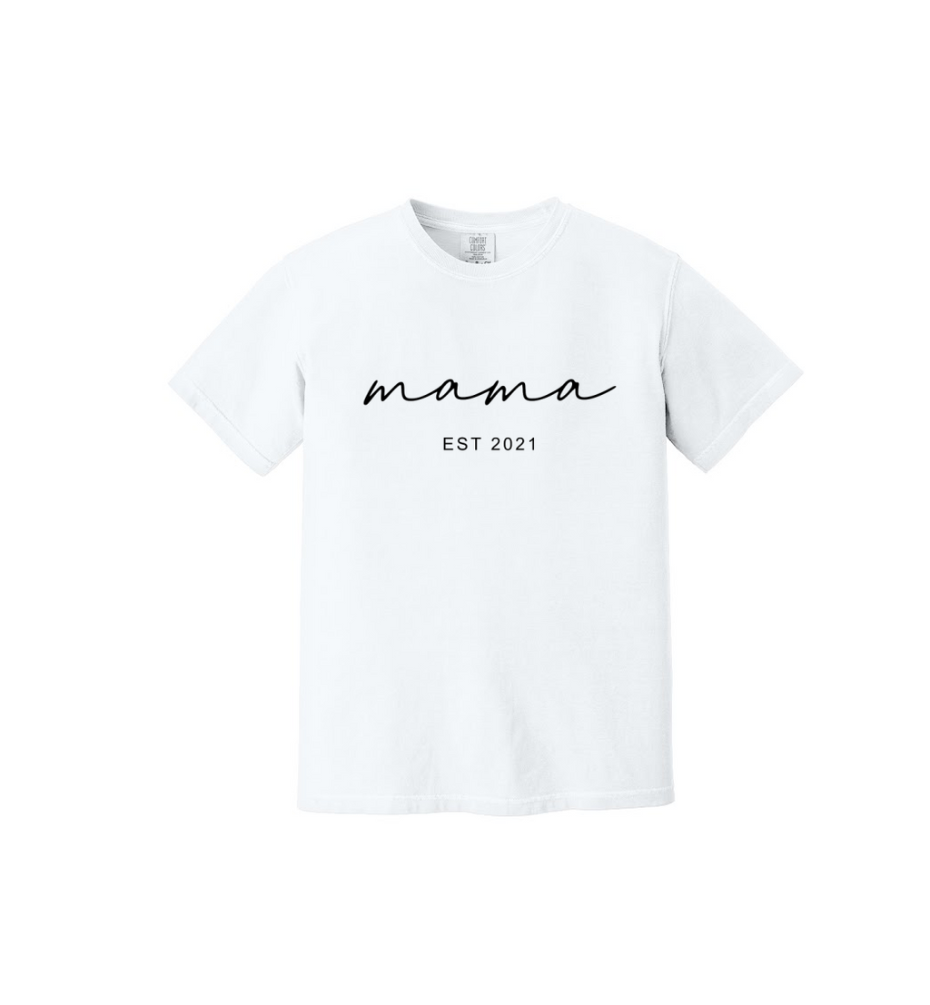 MAMA ESTABLISHED - Comfort Colors® Heavyweight Ring Spun Tee 1717 (Copy)