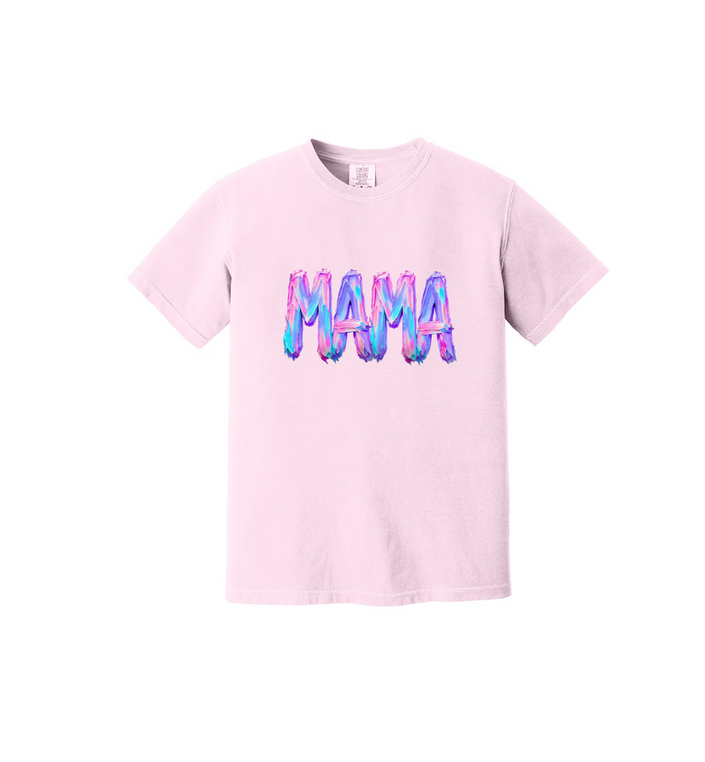 MAMA NEON- Comfort Colors® Heavyweight Ring Spun Tee 1717