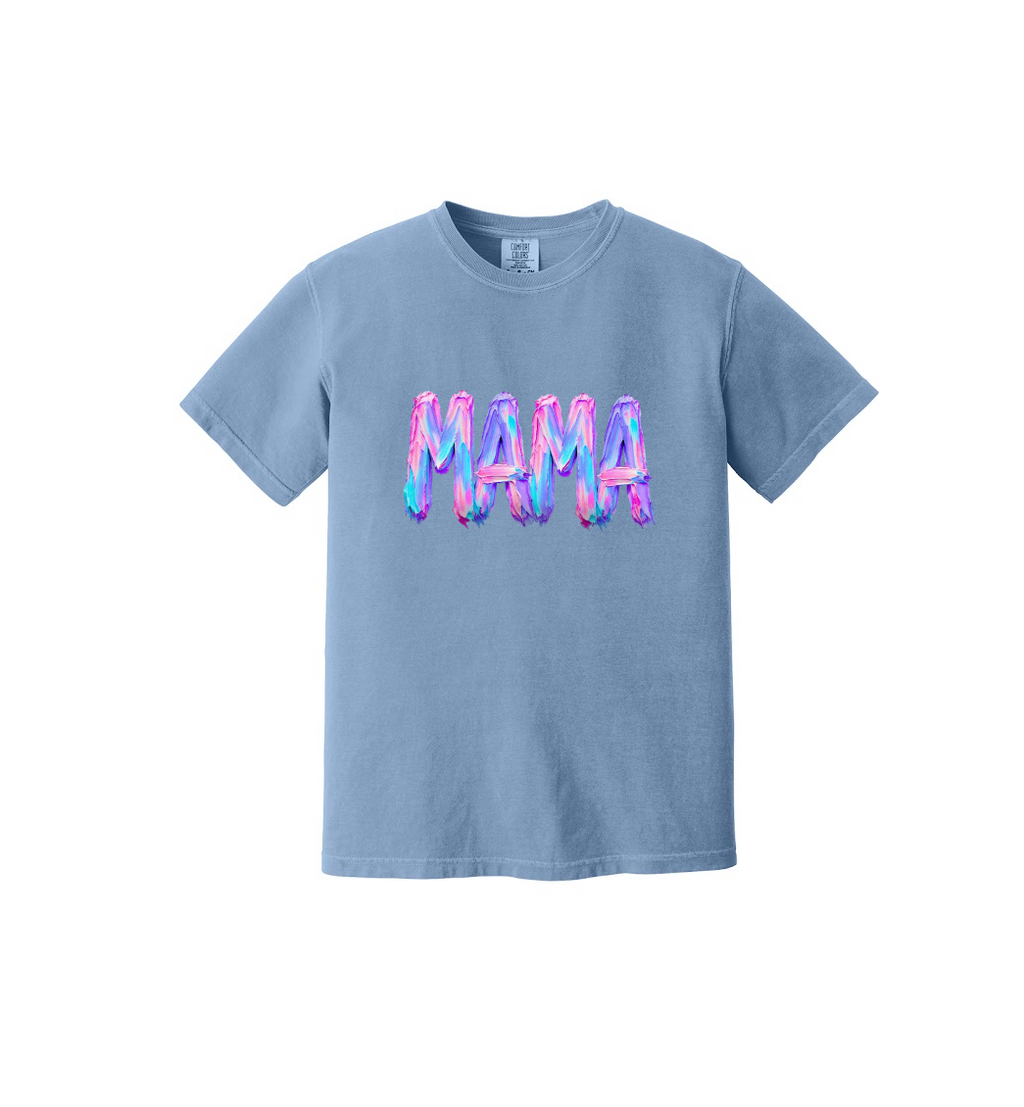 MAMA NEON- Comfort Colors® Heavyweight Ring Spun Tee 1717
