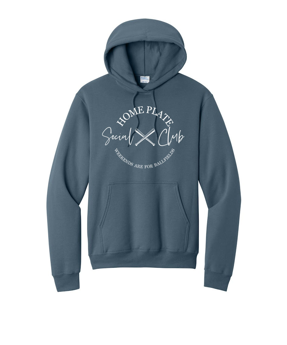 SIDELINE CLUB- Port & Co™ Core Fleece Pullover HOODED Sweatshirt