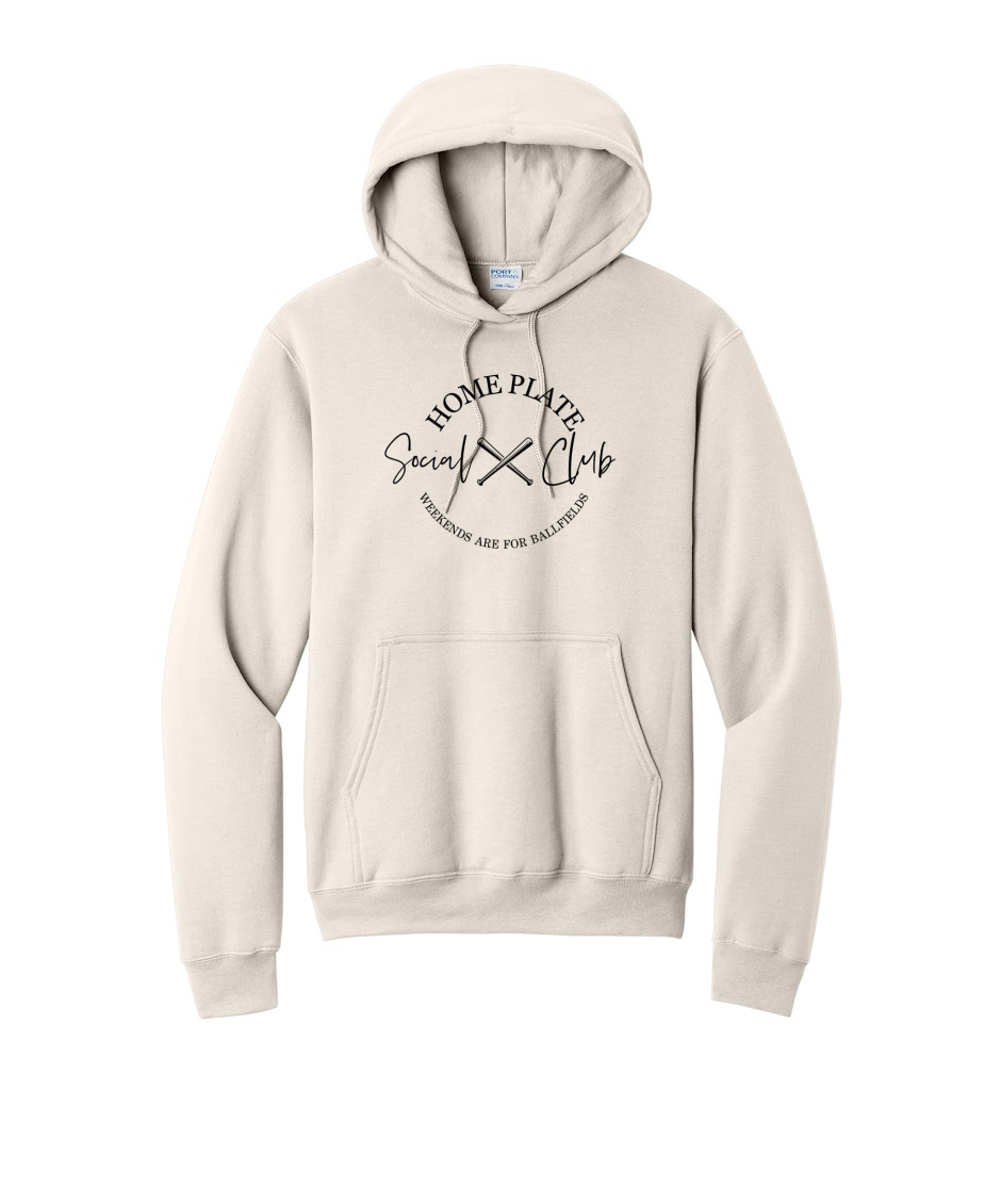 SIDELINE CLUB- Port & Co™ Core Fleece Pullover HOODED Sweatshirt
