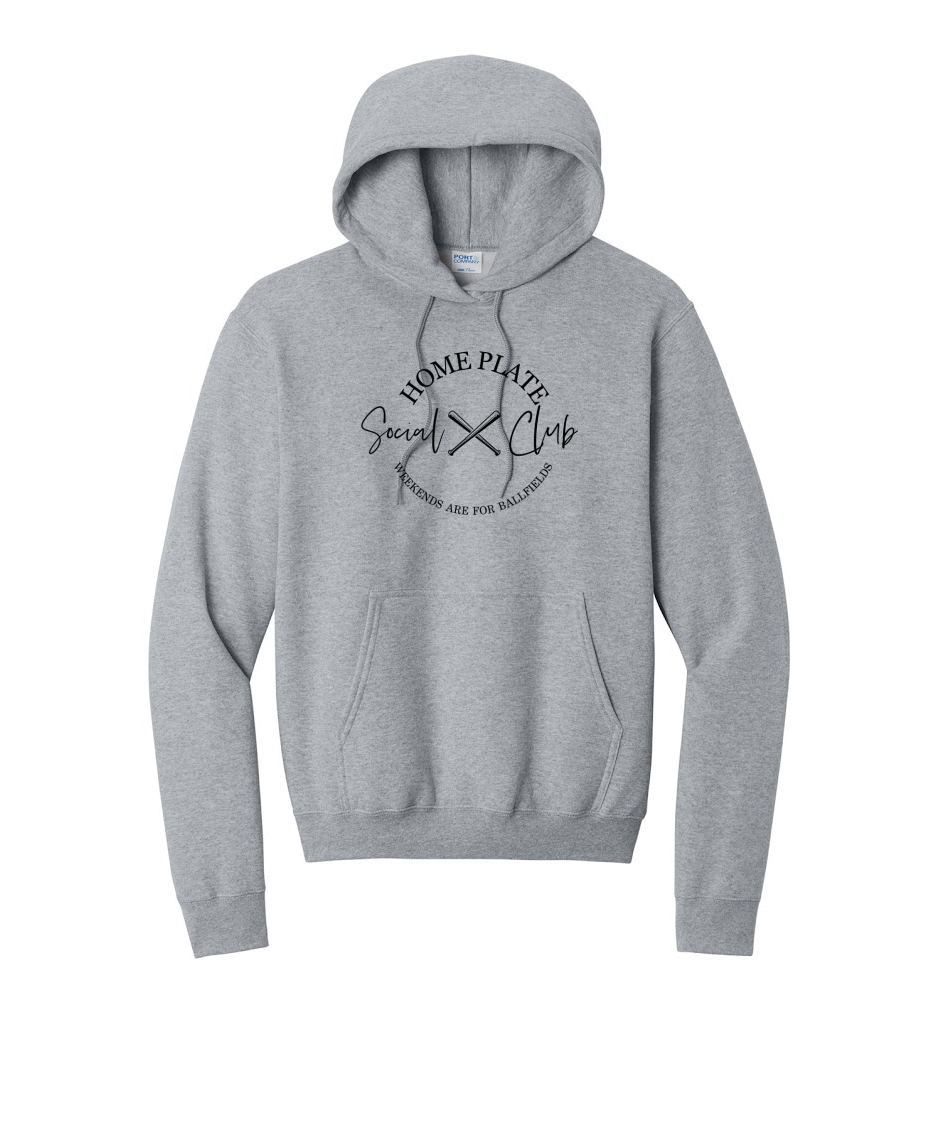 SIDELINE CLUB- Port & Co™ Core Fleece Pullover HOODED Sweatshirt