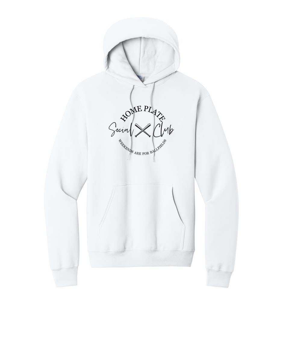SIDELINE CLUB- Port & Co™ Core Fleece Pullover HOODED Sweatshirt