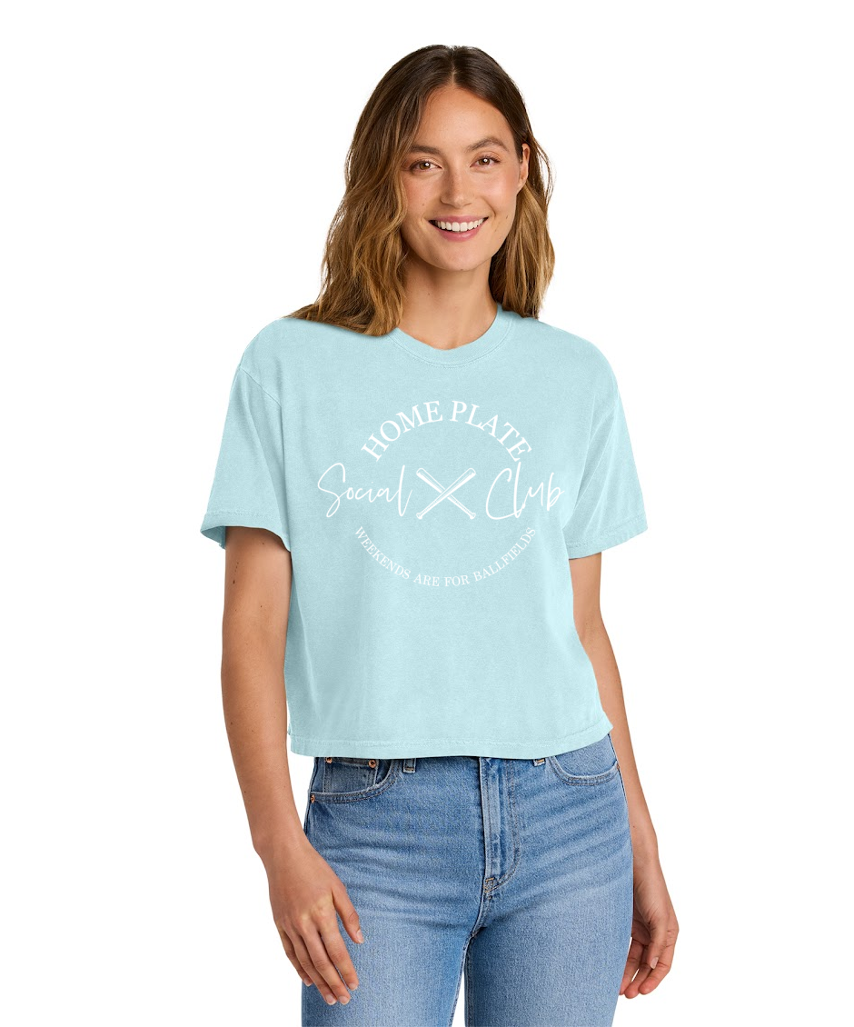SIDELINE CLUB -Comfort Colors® Women’s Heavyweight Boxy Tee