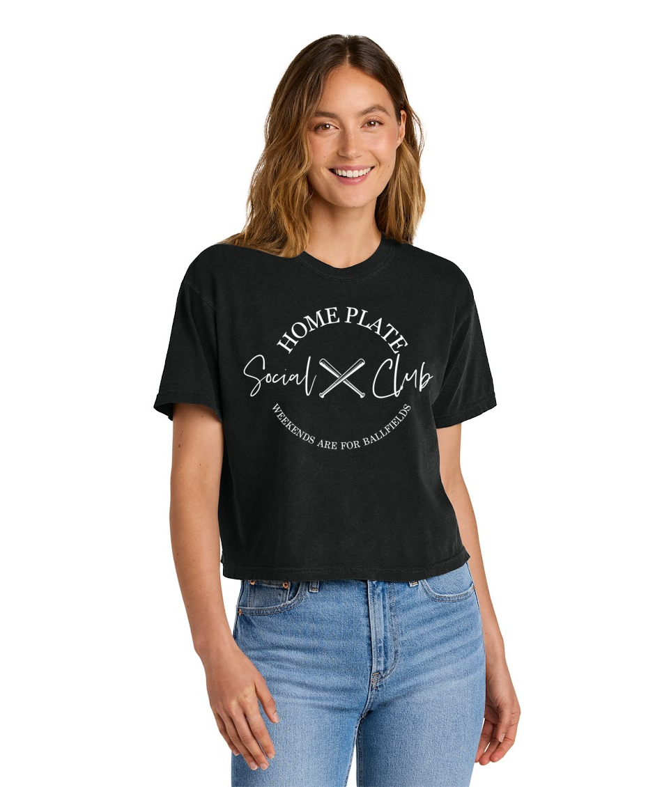 SIDELINE CLUB -Comfort Colors® Women’s Heavyweight Boxy Tee