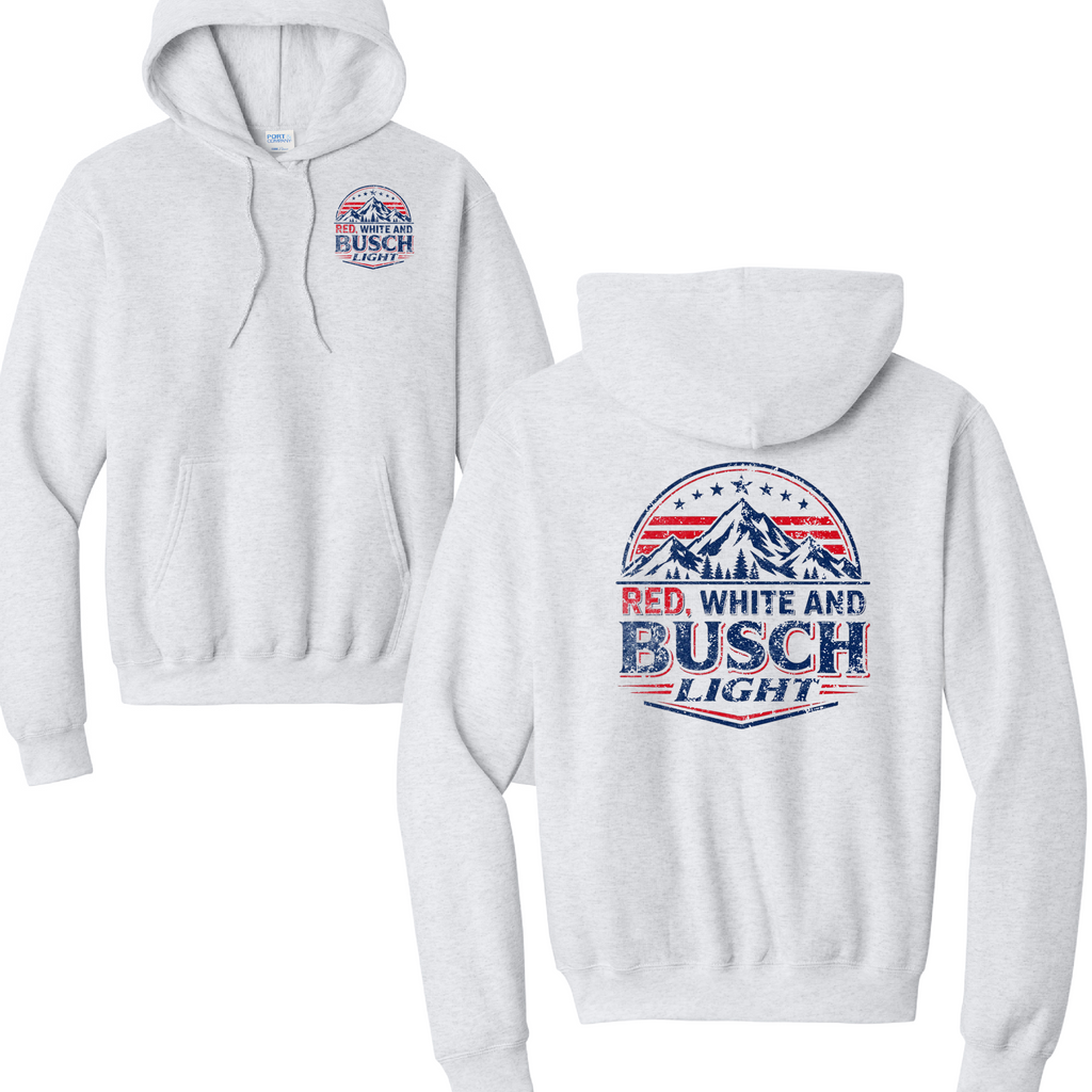 BUSCH- Port & Co™ Core Fleece Pullover HOODED Sweatshirt