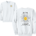 BE THE LIGHT 1 - Port & Co™ Core Fleece Pullover Crew Neck Sweatshirt