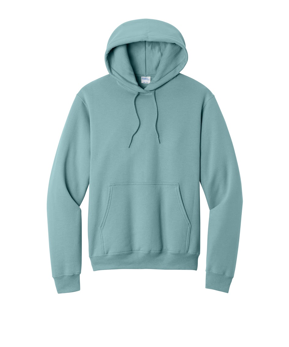 Play Ball - Port & Co™ Core Fleece Pullover HOODED Sweatshirt