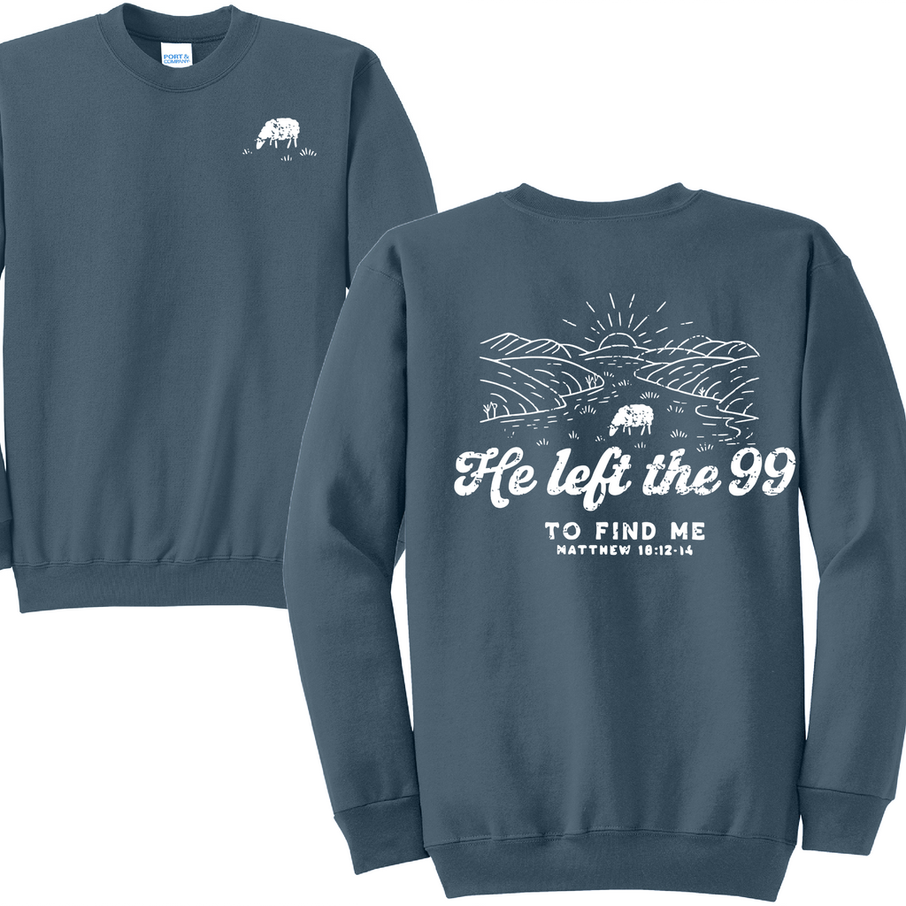 SHEEP - Port & Co™ Core Fleece Pullover Crew Neck Sweatshirt